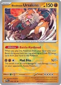 Bloodmoon Ursaluna (Master Ball Pattern) - Prismatic Evolutions